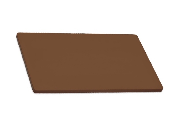 cutting board 40*30*2 cm brown